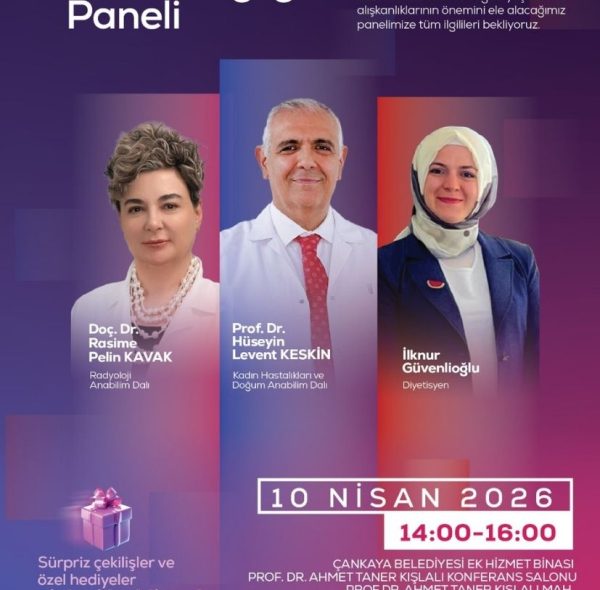 TOPLUM VE KADIN SAĞLIĞI PANELİ 10 NİSAN’DA GERÇEKLEŞİYOR.