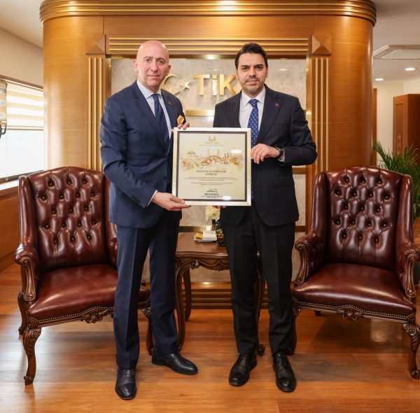 TİKA BAŞKANIMIZ SAYIN ABDULLAH EREN’İ ZİYARET ETTİK