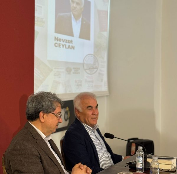 NEVZAT CEYLAN’IN KİTAP TANITIM VE SÖYLEŞİ PROGRAMINA KATILIM SAĞLADIK
