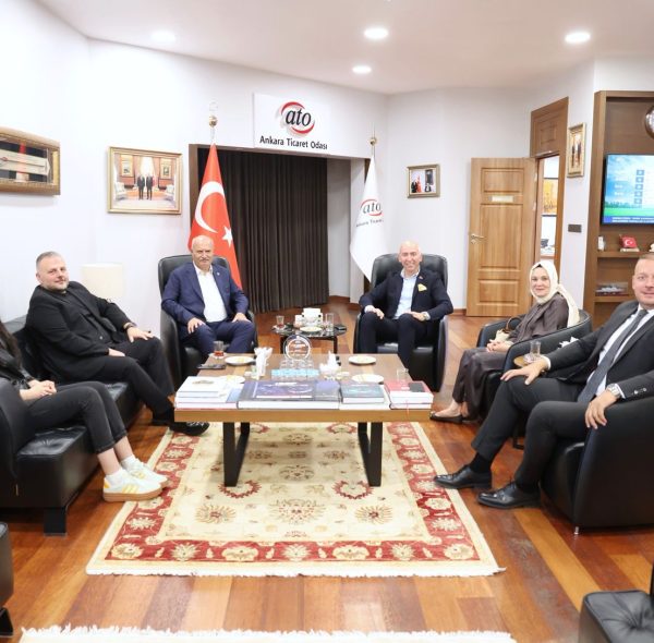 ATO BAŞKANLIĞINA YENİDEN SEÇİLEN GÜRSEL BARAN’I TEBRİK EDİYORUZ
